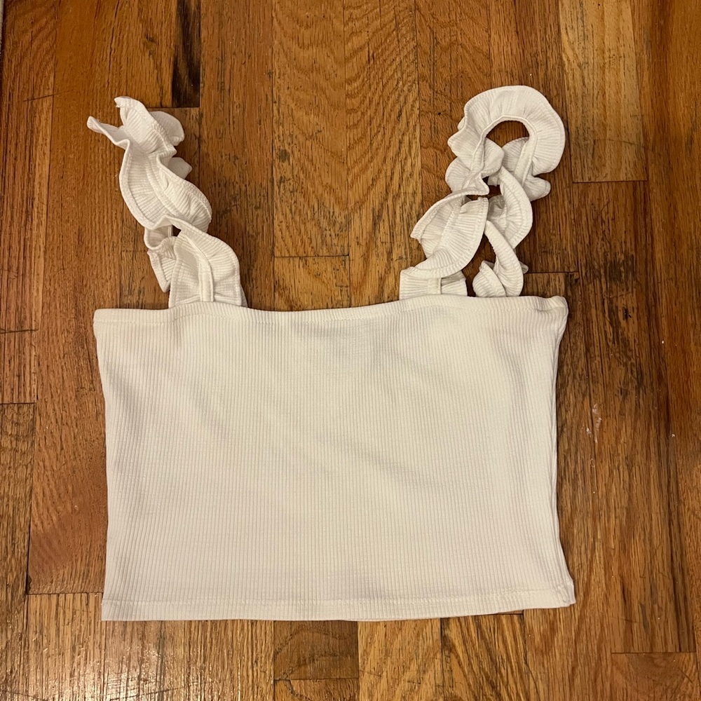 Zara Cropped Tank Top